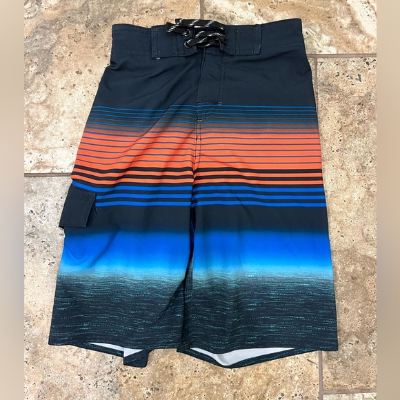 Boys striped swim trunks - Picture 1 of 3